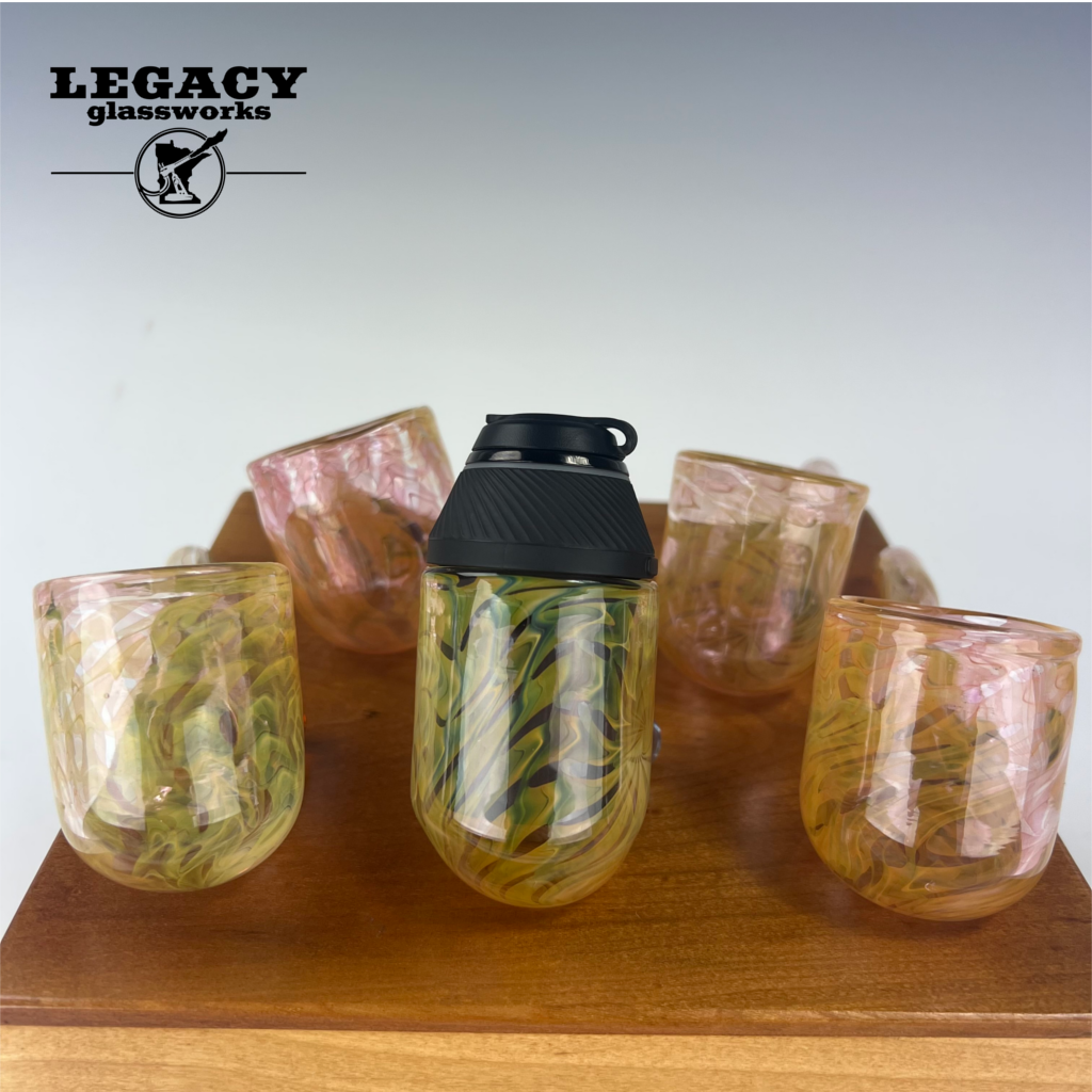 DZ Glass Fumed / Wrapped Proxy Attachment | Legacy Glassworks