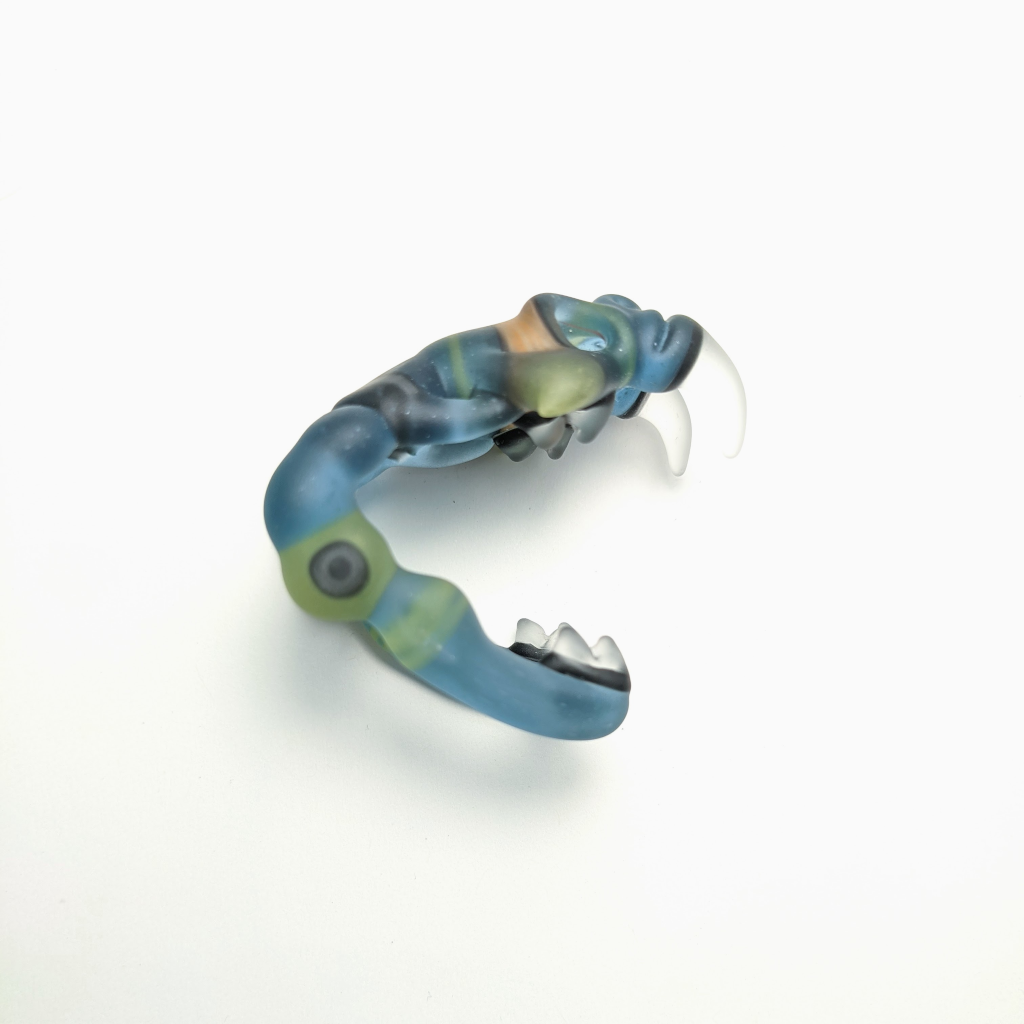 Appalachian Glass Expression (A.G.E.) Tribal Viper Pendant