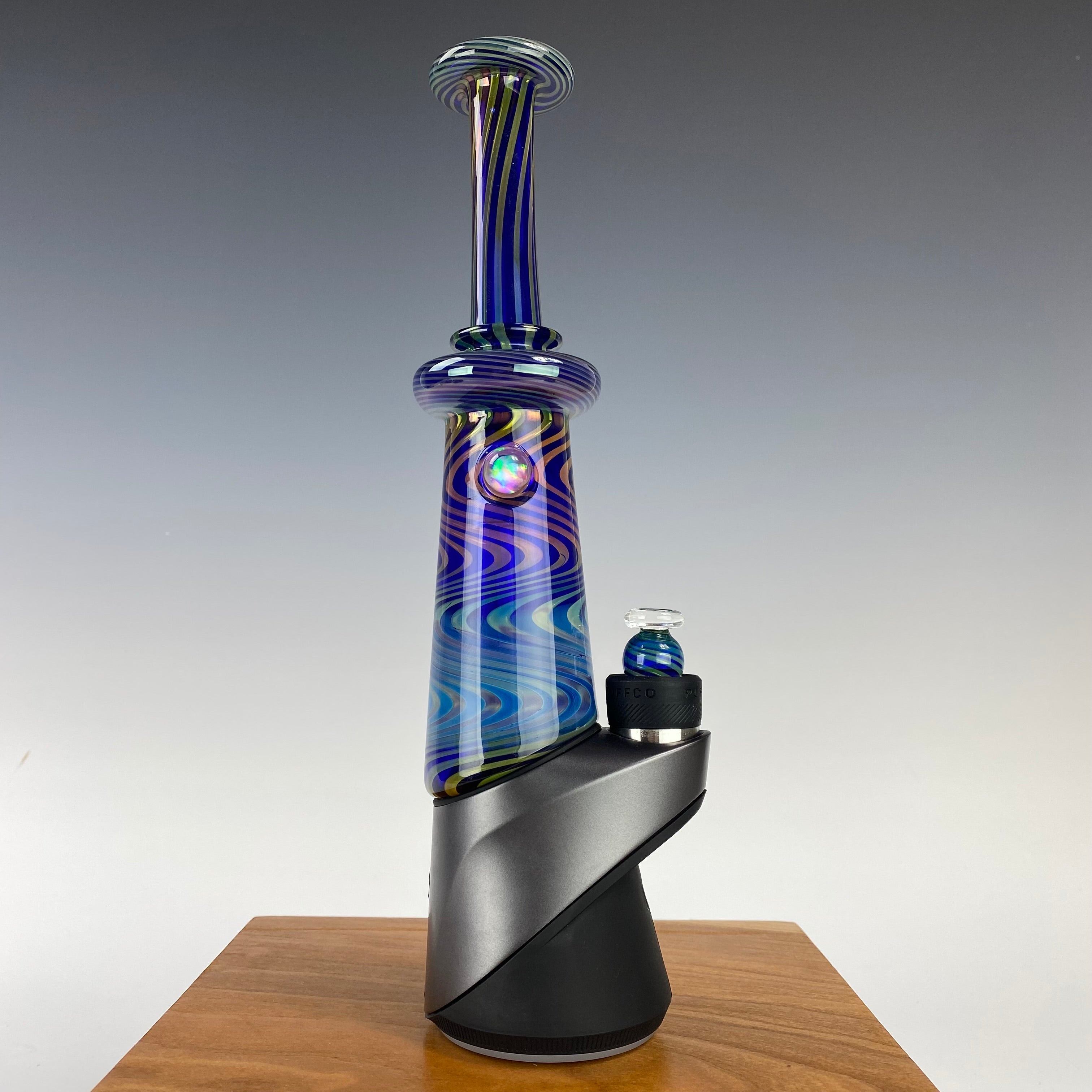 OTG Batman Recycler Puffco Peak or Peak Pro top by Old Town Glass – hempgeek