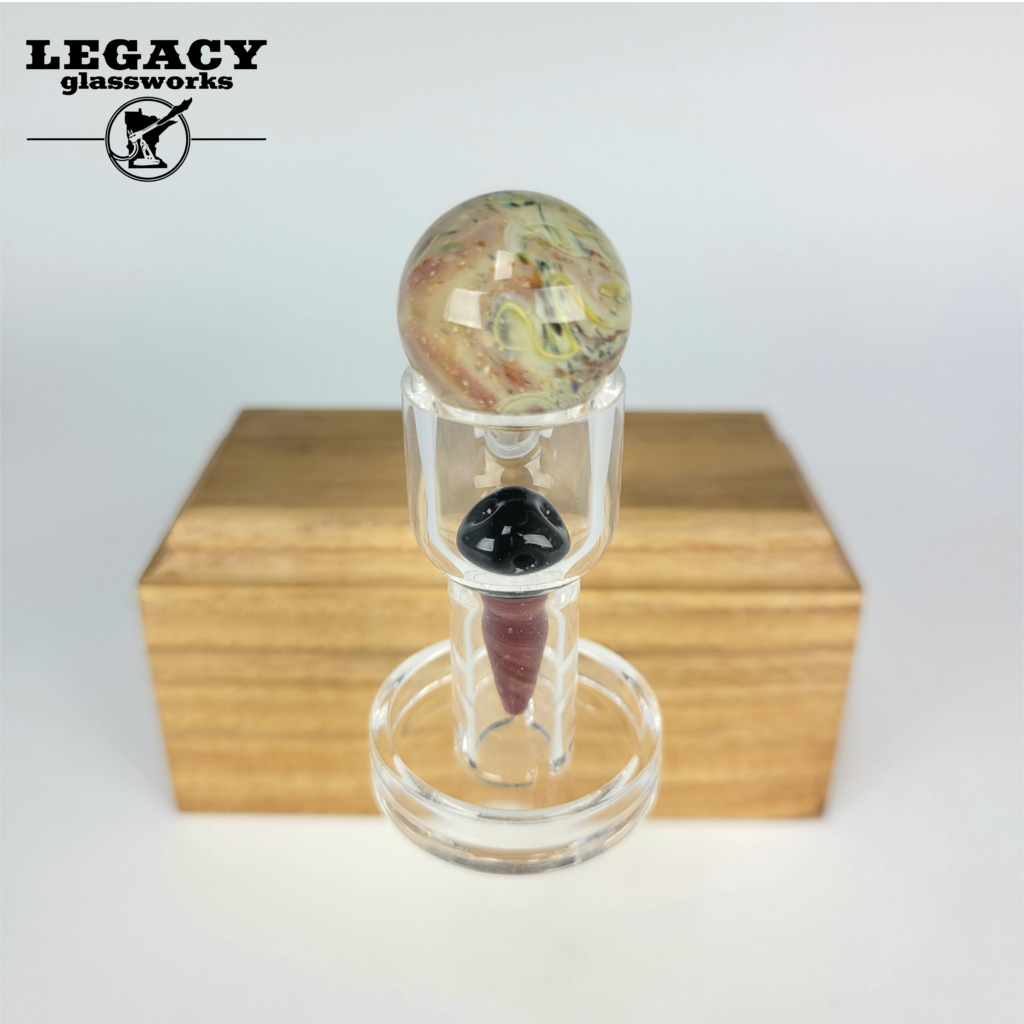 Bunk Astroid/ Planet Terp Slurper Set. | Legacy Glassworks